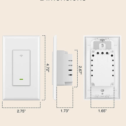 GHome Smart Light Switch 3-Way SW6