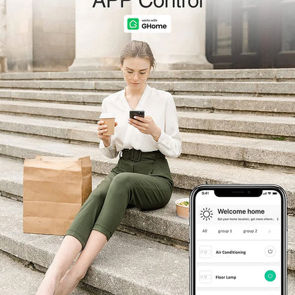 GHome Wi-Fi Smart Plug 15A WP6 (4-pack)