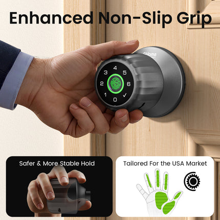 GHome Removable Battery Smart Door Knob Lock KD03PRO