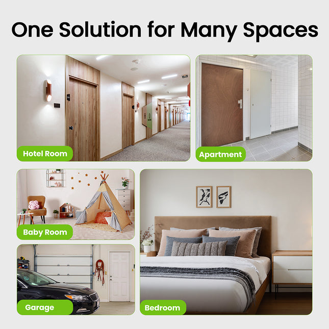 GHome 4-In-1 Smart Fingerprint Door Knob Lock K10PRO