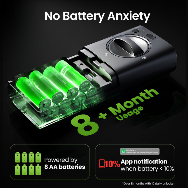 GHome Wi-Fi Smart Deadbolt Door Lock Touch Keypad KD10SE