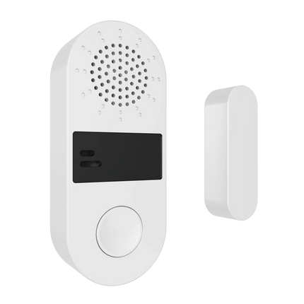 Smart Door & Window Sensor: WiFi Siren & Light Alarm