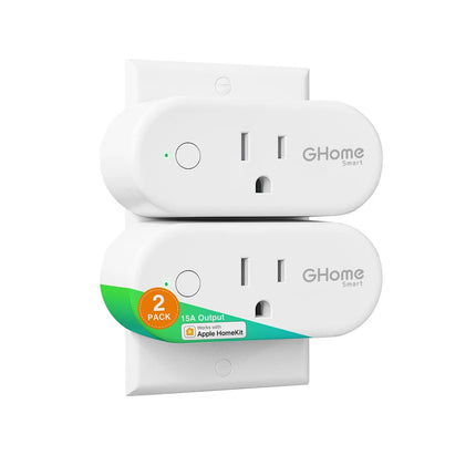 GHome Wi-Fi Smart Plug Apple-HomeKit 15A WP6-H