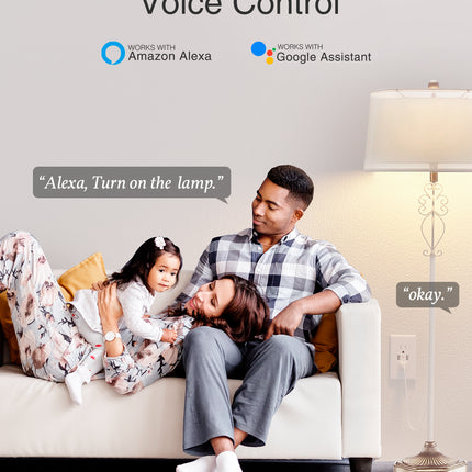 GHome Wi-Fi Smart Wall Outlet 2.4Ghz WO2