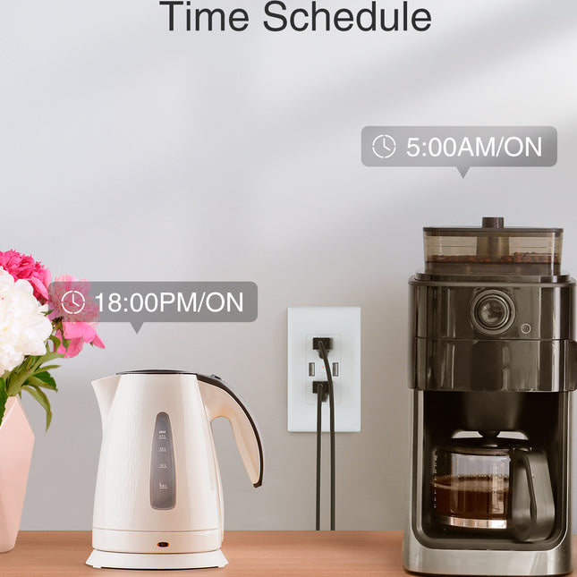 GHome Wi-Fi Smart Wall Outlet 2.4Ghz WO2