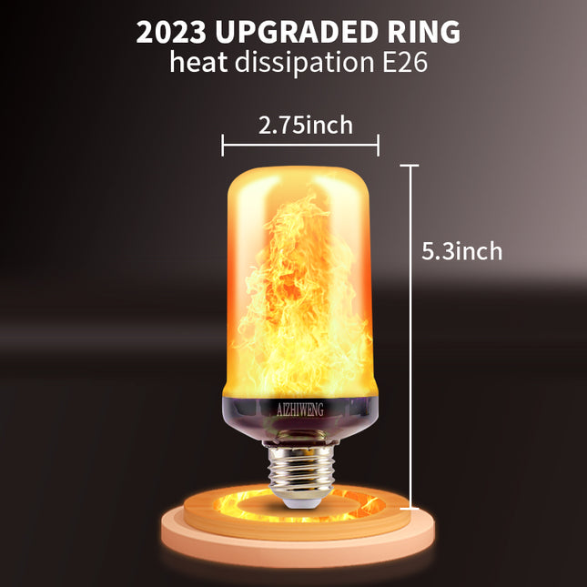 Upgraded  LED Flame Light Bulbs