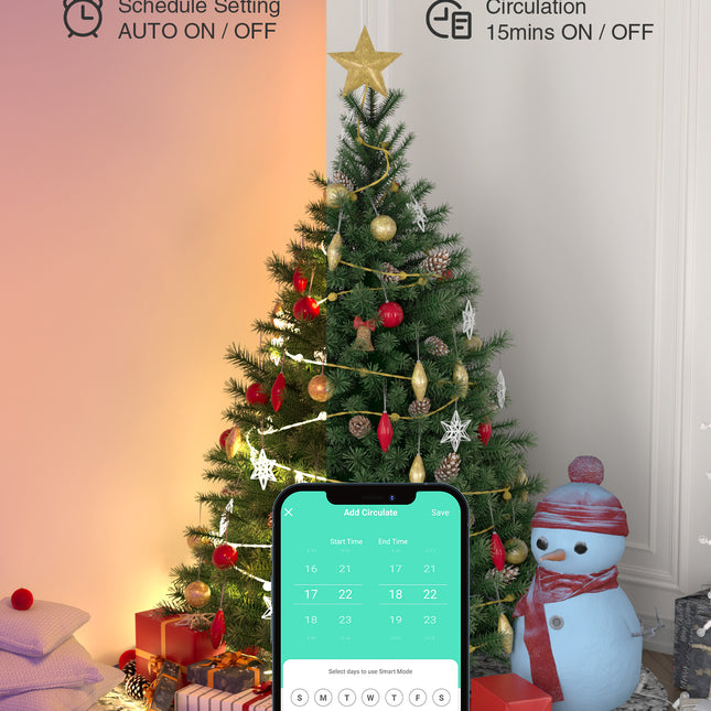 GHome Wi-Fi Outdoor Smart Dual Plug WP7