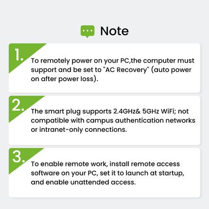 GHome Wi-Fi Smart Plug Mini 10A WP3