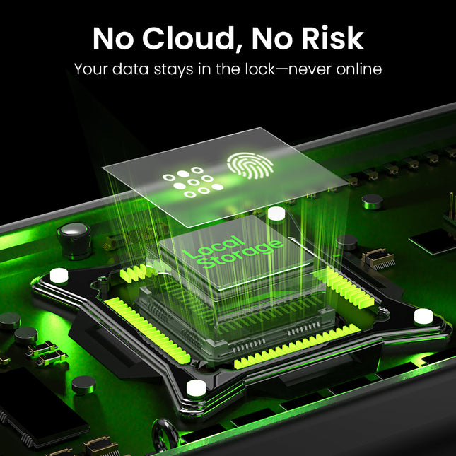 New GHome 4-in-1 Wi-Fi Smart Lever Door Lock KH10