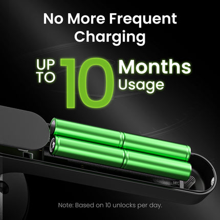 New GHome 4-in-1 Wi-Fi Smart Lever Door Lock KH10