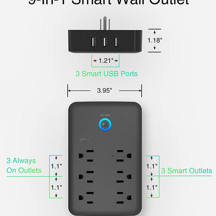 GHome Wi-Fi Smart Plug Outlet Extender P2