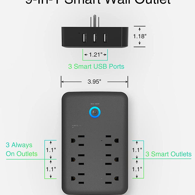 GHome Wi-Fi Smart Plug Outlet Extender P2