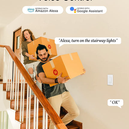 GHome Smart Light Switch 3-Way SW6