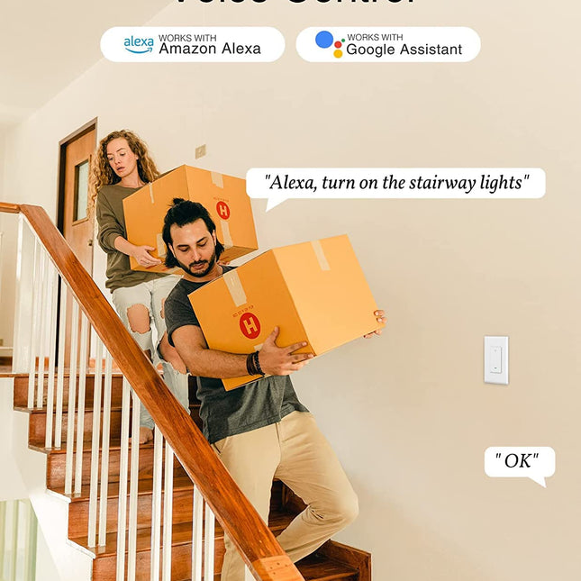 GHome Smart Light Switch 3-Way SW6