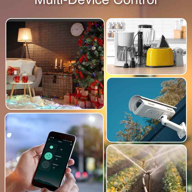 GHome Wi-Fi Outdoor Smart Dual Plug WP7