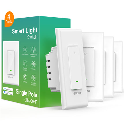 GHome Smart Light Switch Single-Pole SW5