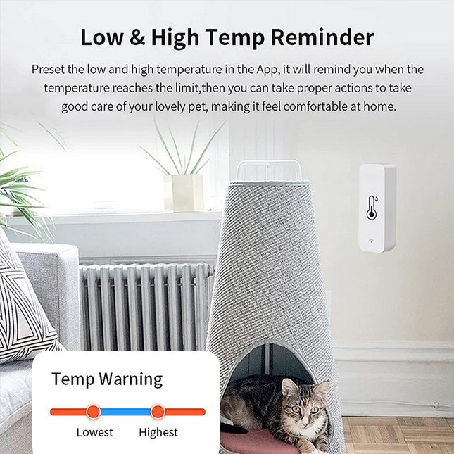 Smart WIFI Temperature Humidity Sensor ST1