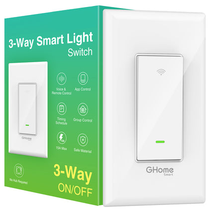 GHome Smart Light Switch 3-Way SW6