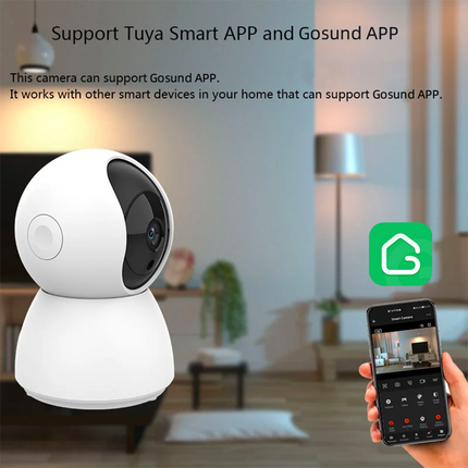 Smart Mini WiFi IP Camera Indoor Wireless Surveillance Auto Tracking Of Human Home Security CCTV Baby Pet Monitor