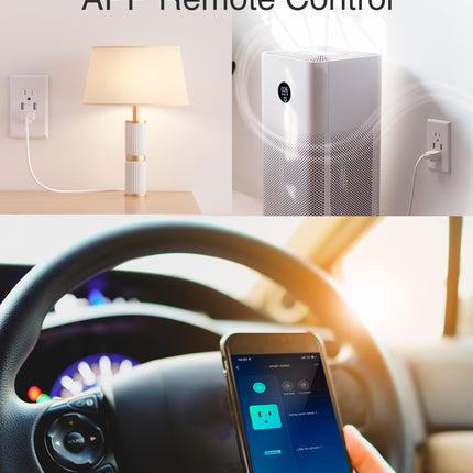 GHome Wi-Fi Smart Wall Outlet 2.4Ghz WO2