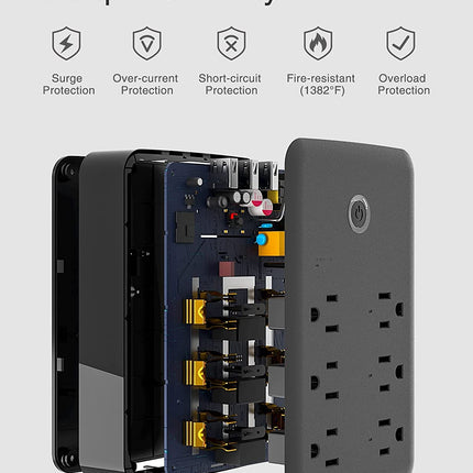GHome Wi-Fi Smart Plug Outlet Extender P2