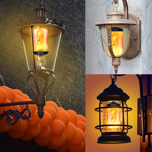 Upgraded  LED Flame Light Bulbs